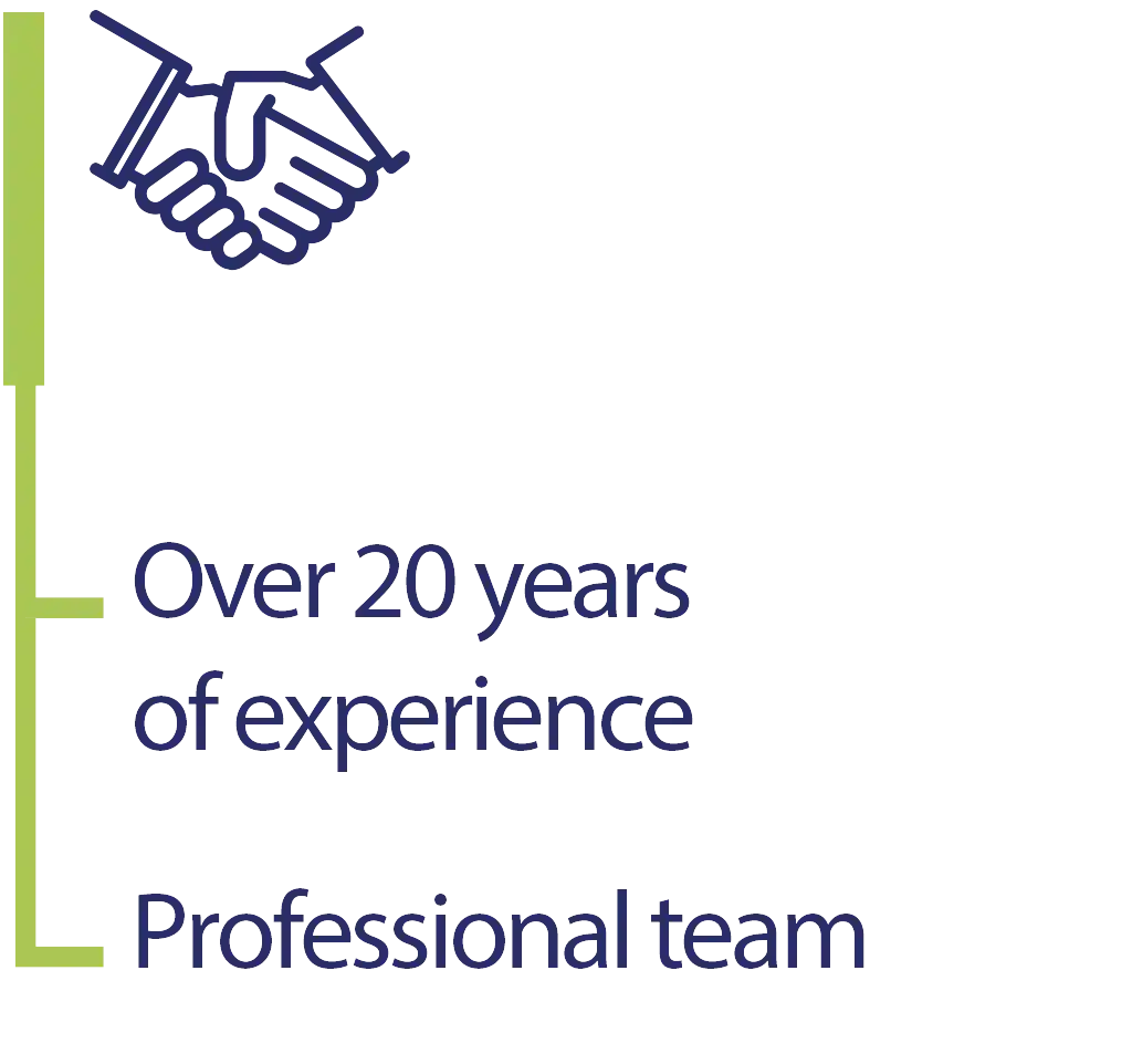 Over 20 years of experience